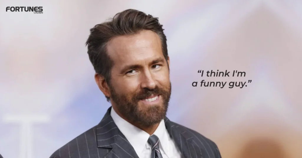 Ryan Reynolds funny quote