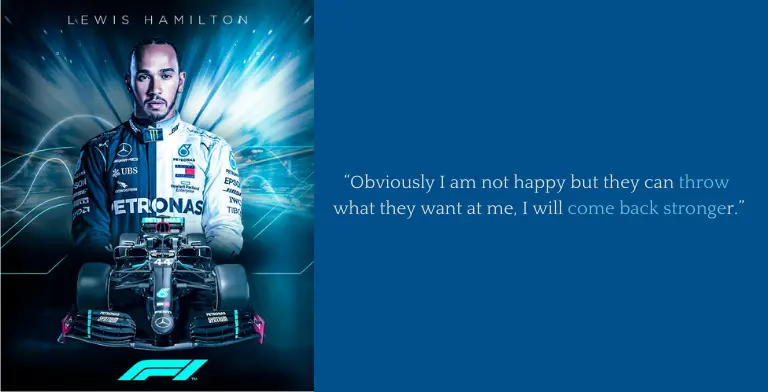 Lewis Hamilton inspirational quotes